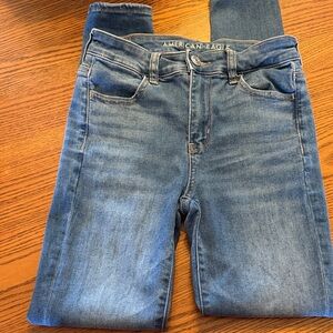 American Eagle Outfitters Blue Skinny Jeans